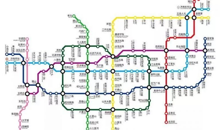 济南地铁规划（2022最新进展）
