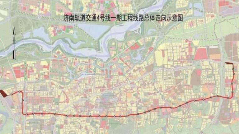 济南地铁4号线最新进展（2022年2月更新）